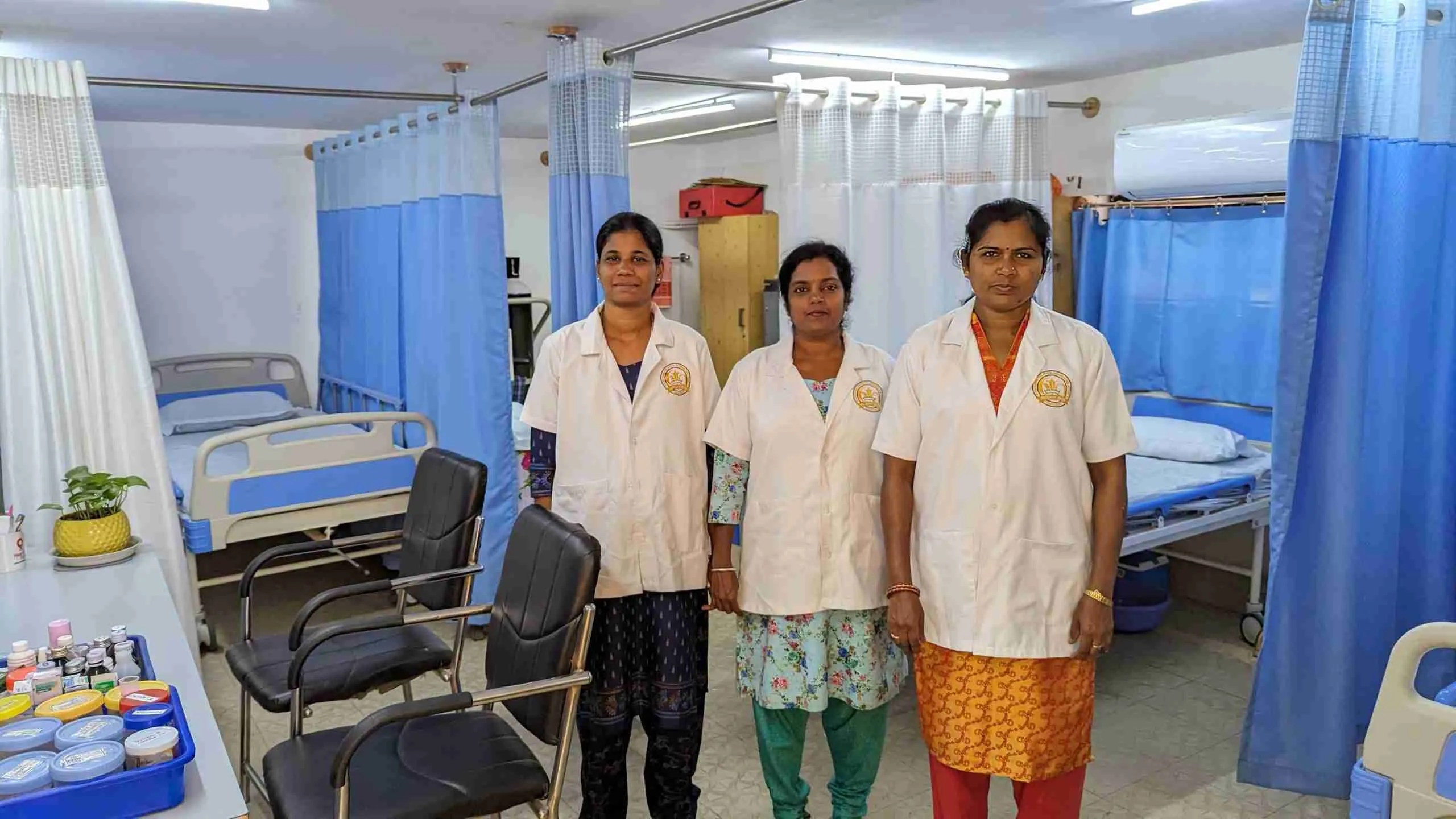 Infirmary resting area