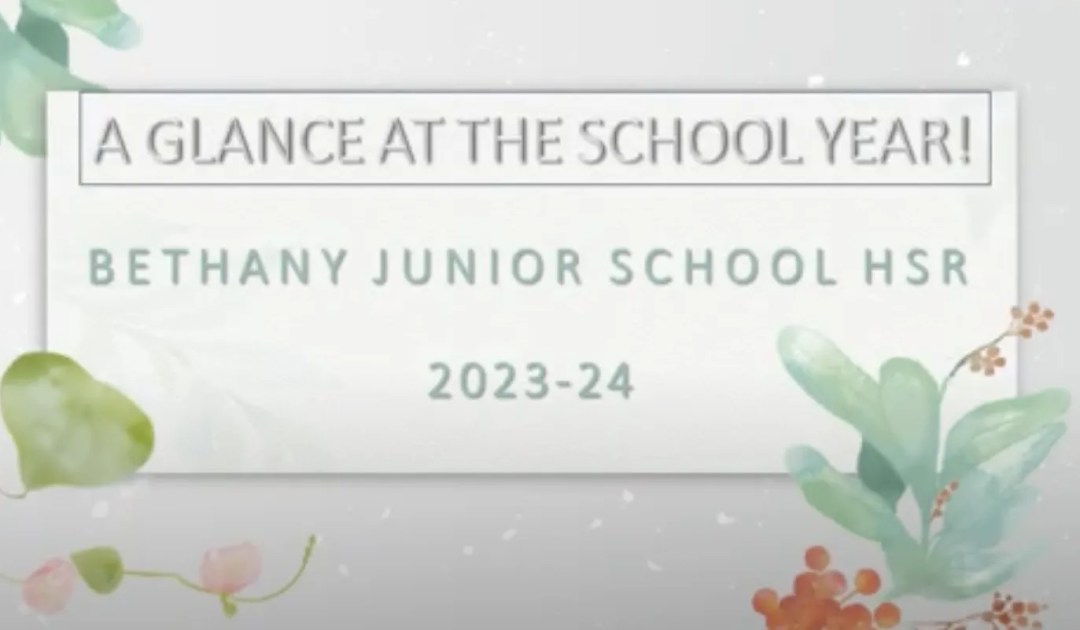 BJS HSR yearbook cover
