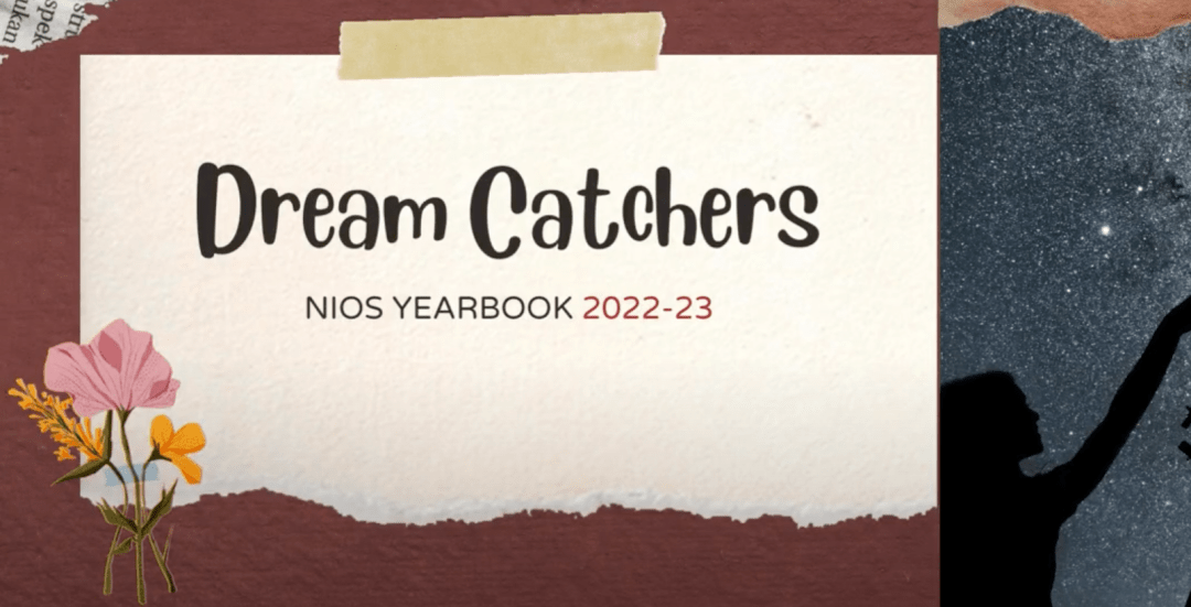 NIOS yearbook cover