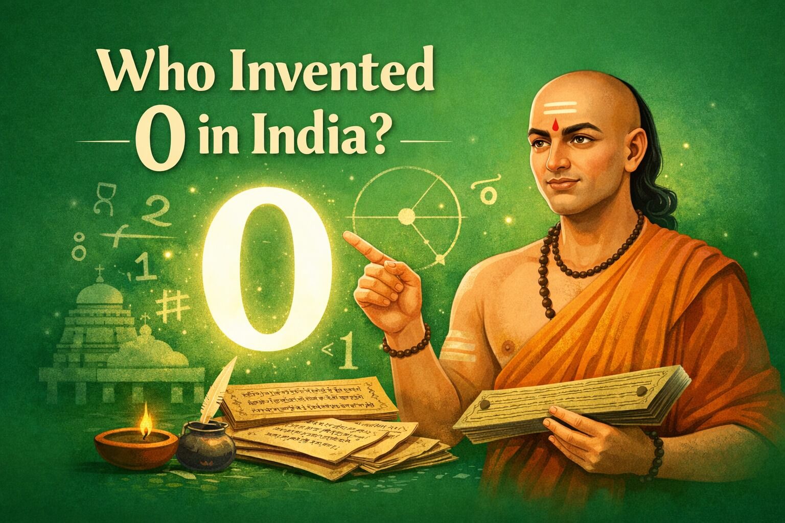 Who Invented 0 in India? The Story of Zero and Aryabhata