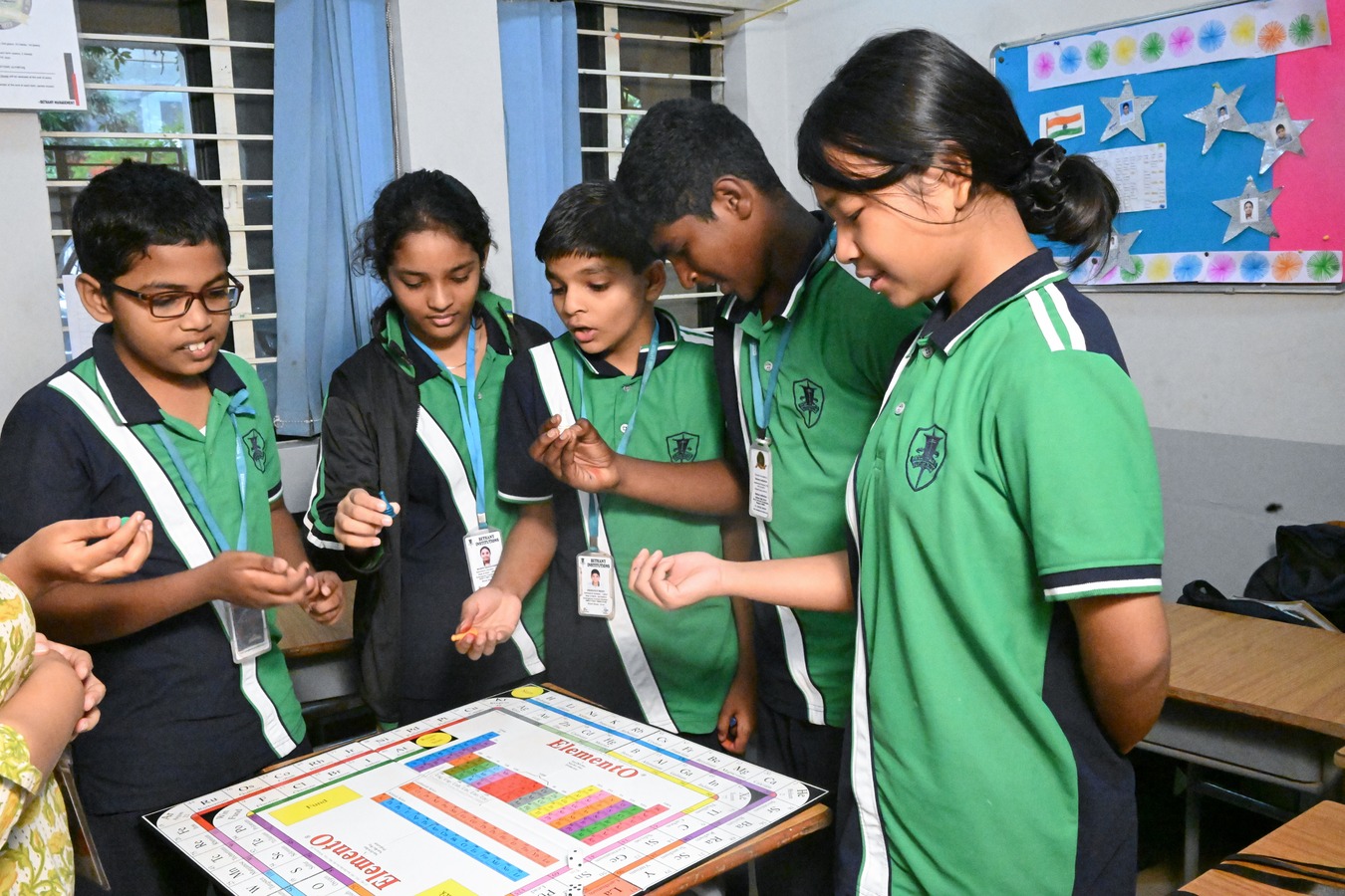 LEAP students at work