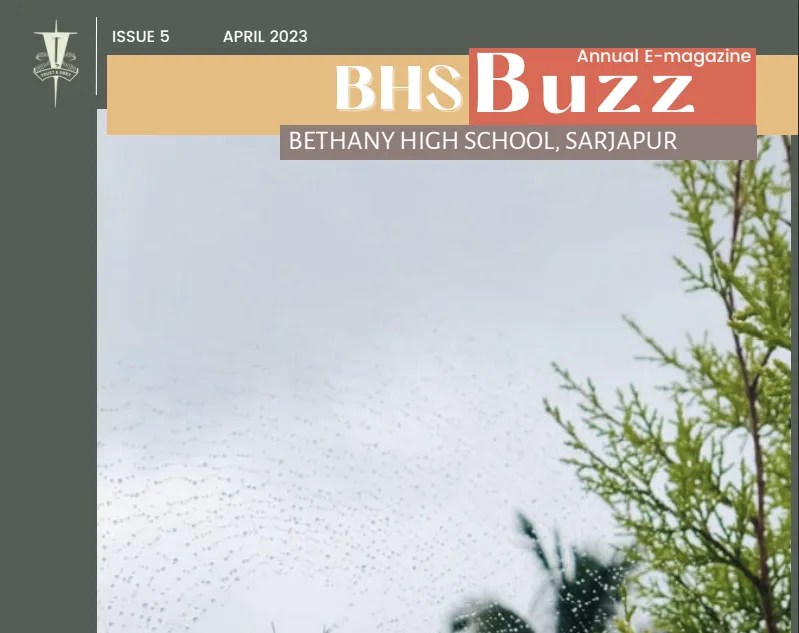 Bethany Sarjapur yearbook cover