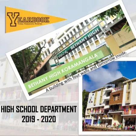 High School yearbook cover