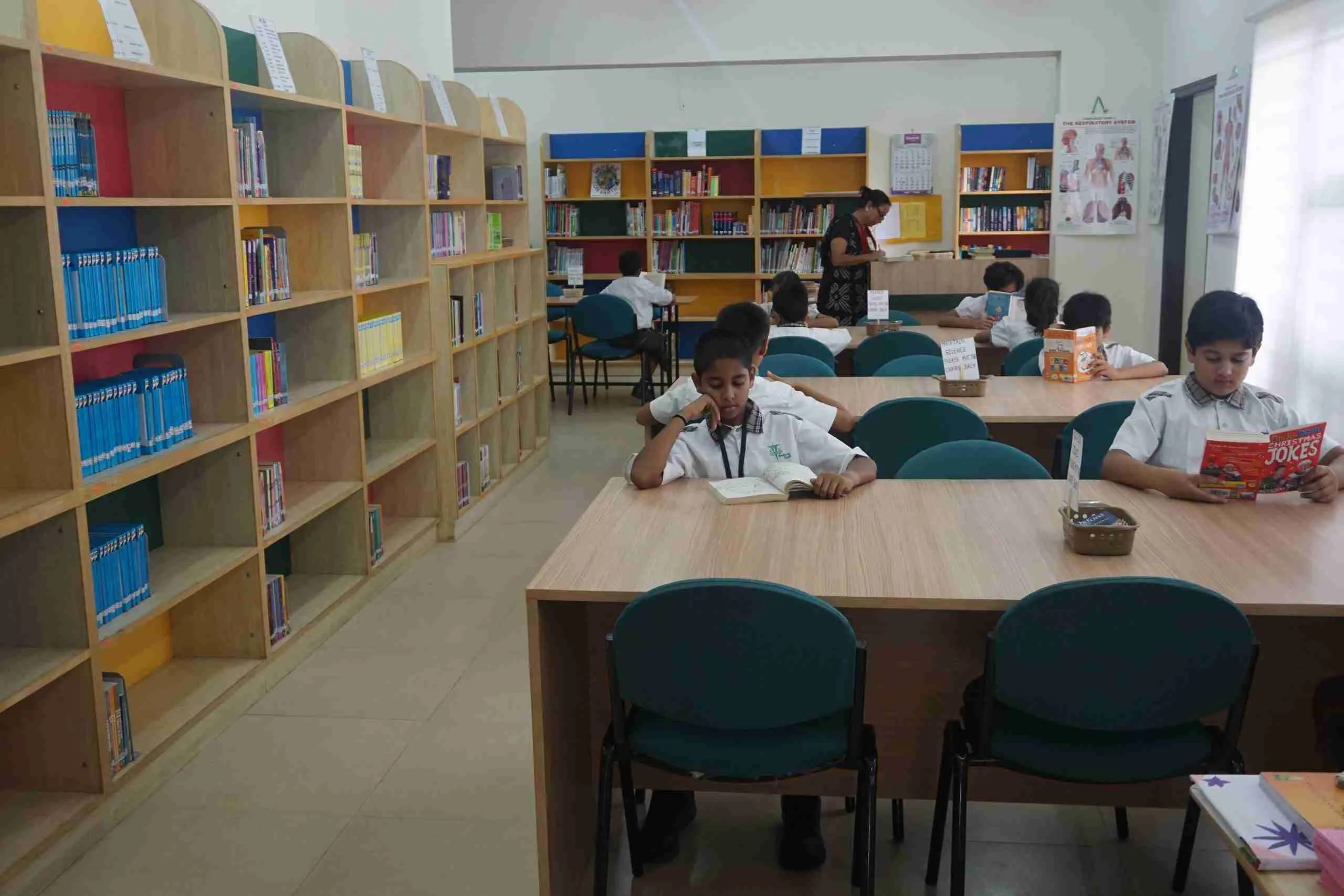 Library Section at Bethany Schools
