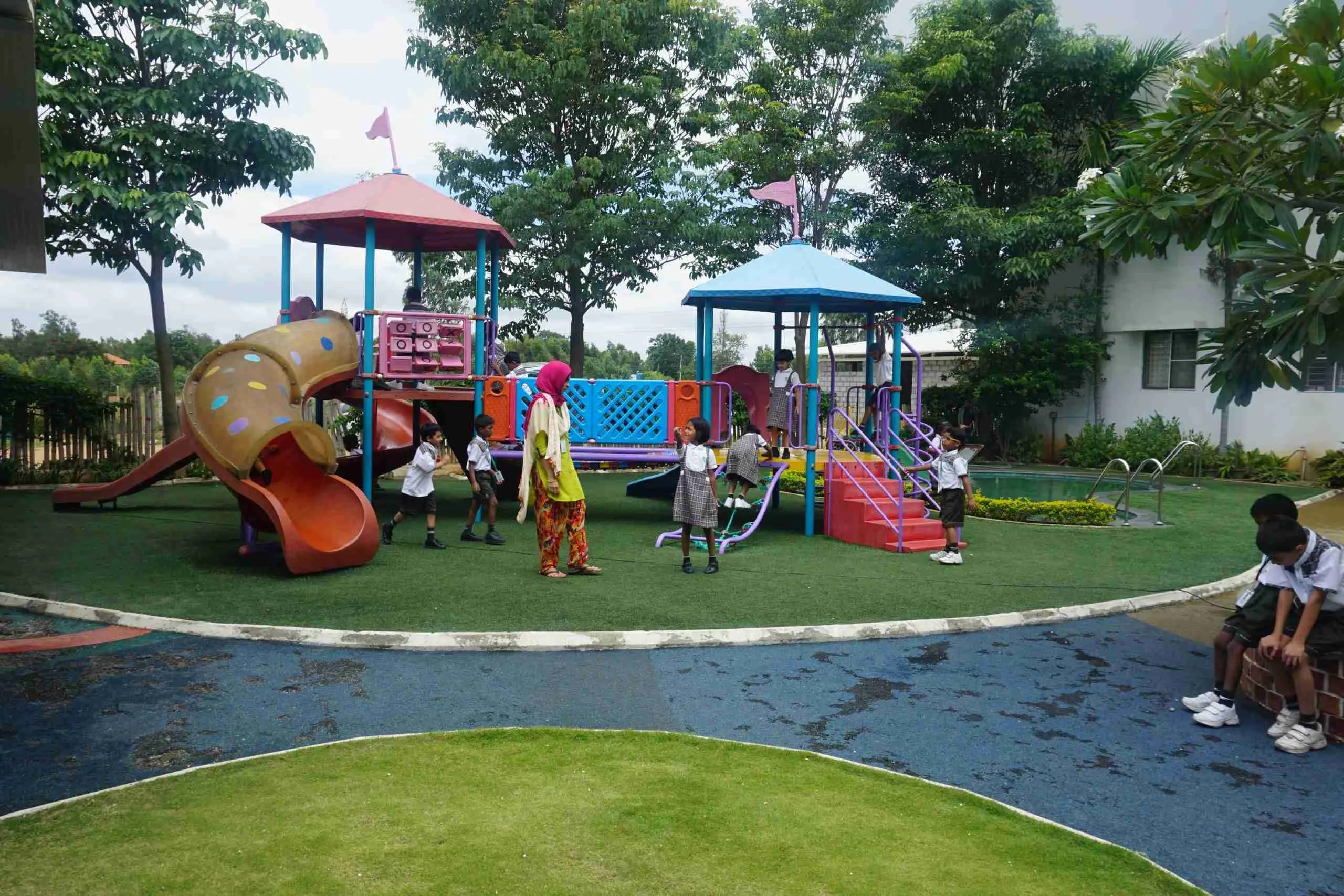 Play area available at Bethany Schools